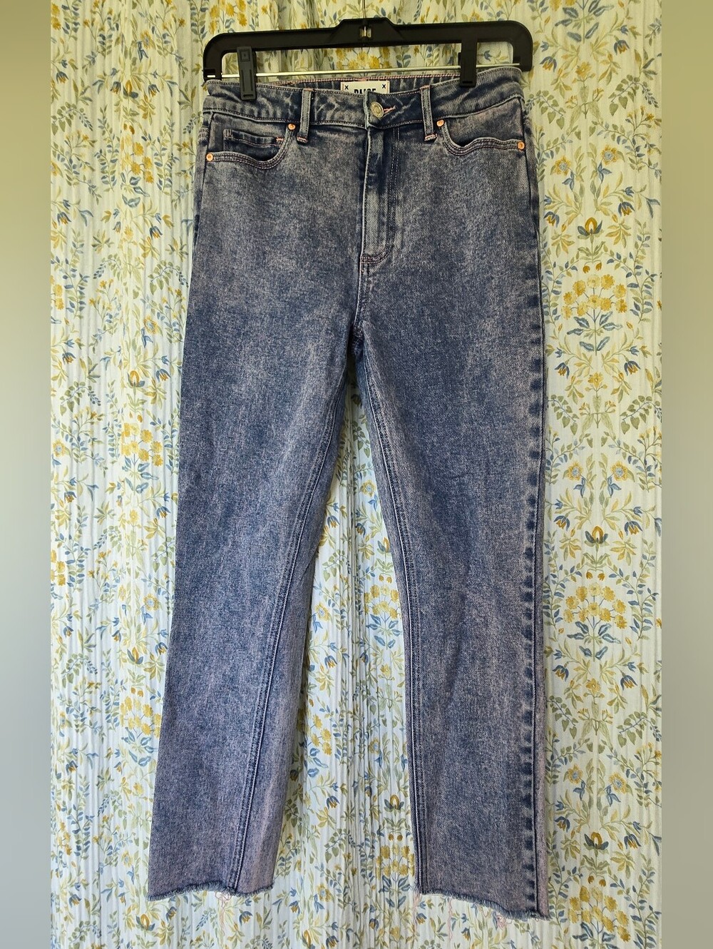 PAIGE High-Rise Straight Jeans in Washed Indigo